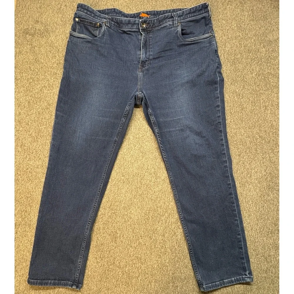 Tommy Bahama Jeans Men's Blue Denim Straight Leg Casual Comfort 40x32 Fits 44X29